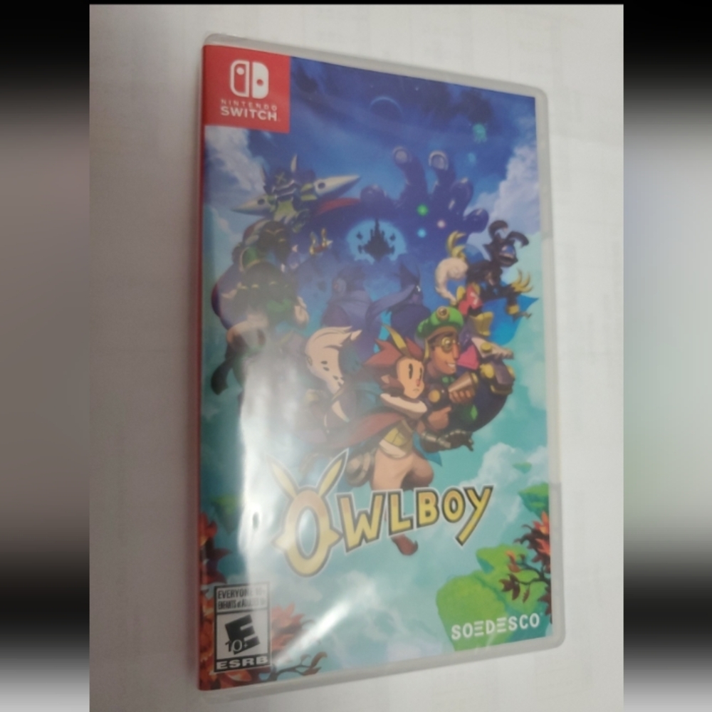 Nintendo Switch Owlboy Game - Blue and Green Adventure